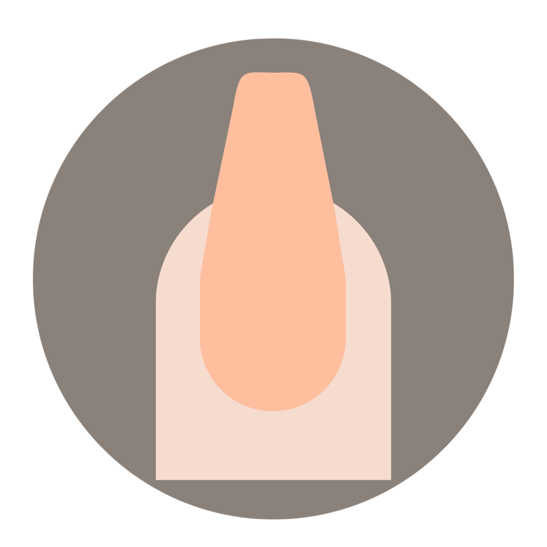 Coffin Press On Nails