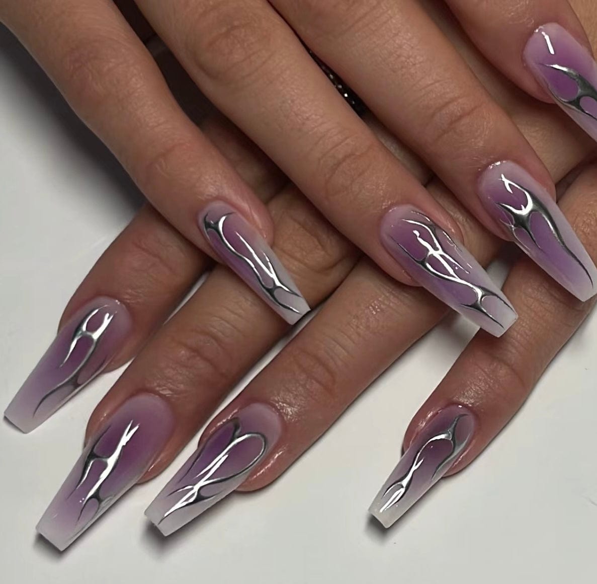Perfect Ombre Summer Nails
