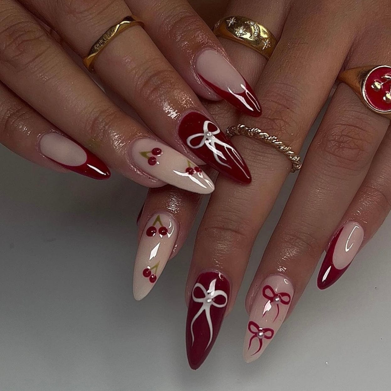 Scarlet Satin